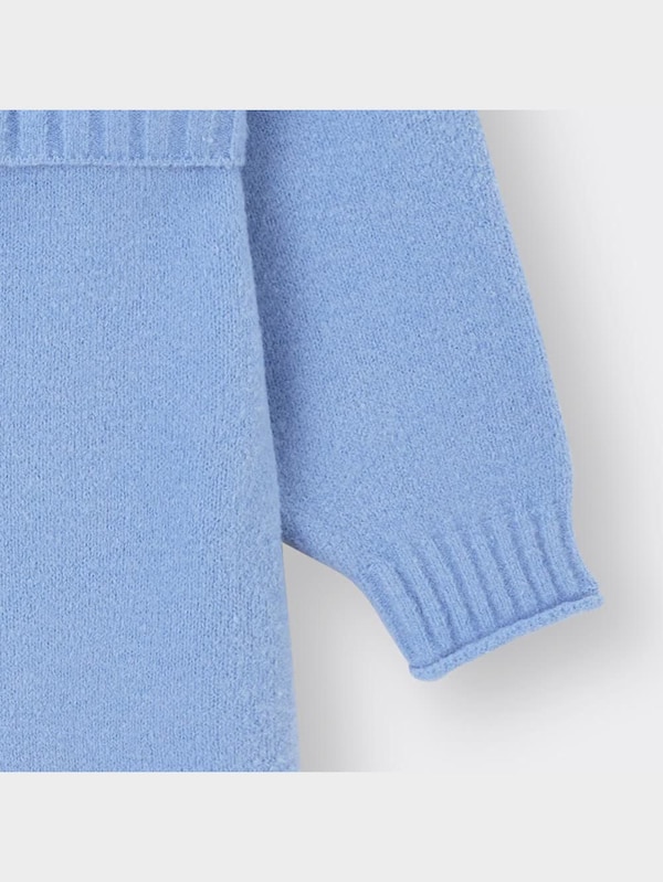 GIRLS 3WAYパフィータッチレイヤードニットワンピース(長袖)