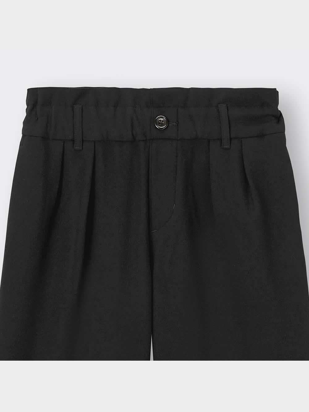 その他 ooo GU公式 | GIRLS起毛プルオンワイドパンツ