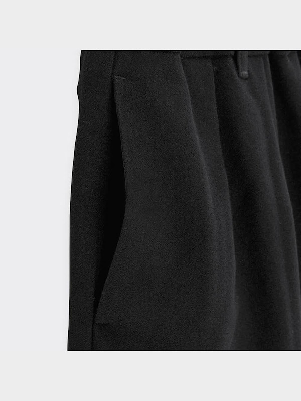 GIRLS起毛プルオンワイドパンツ