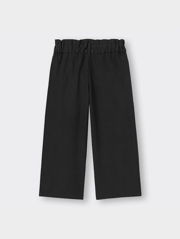 GIRLS起毛プルオンワイドパンツ