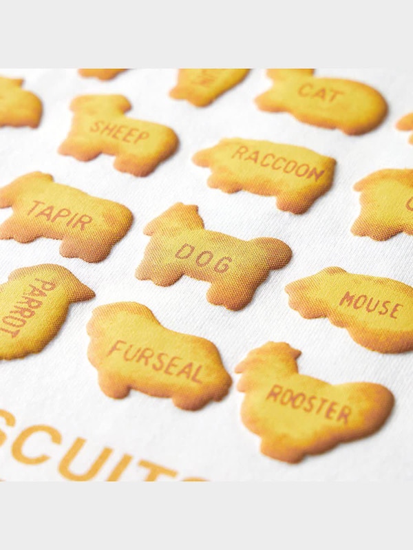 オーバーサイズT(5分袖) TABEKKO DOUBUTSU 1