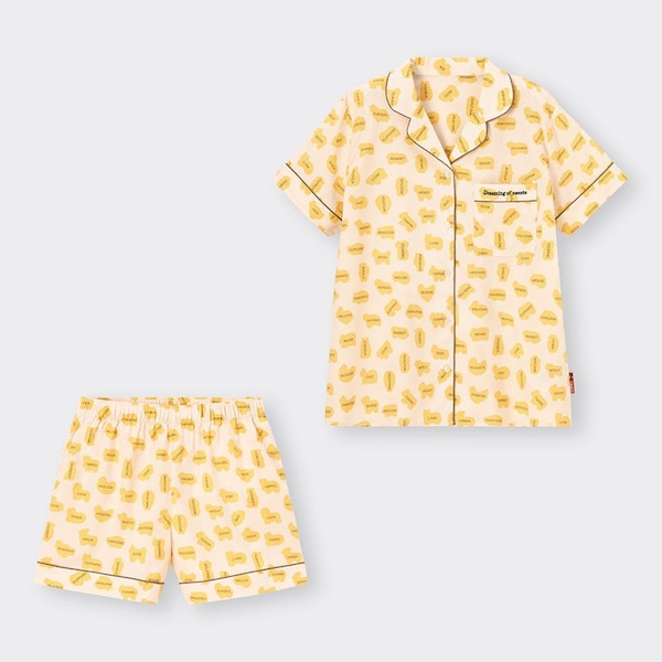 パジャマ(半袖) TABEKKO DOUBUTSU-NATURAL