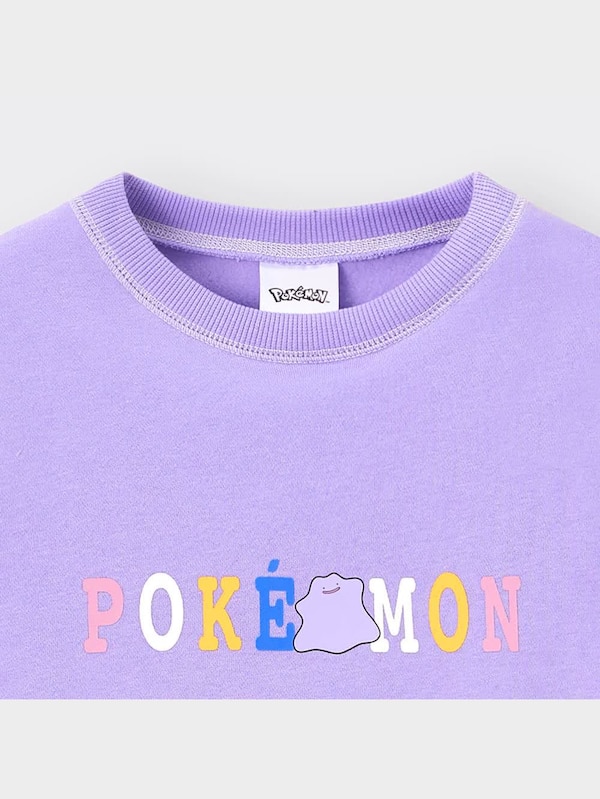 KIDS(男女兼用)スウェットプルオーバー(長袖) Pokemon 3+X