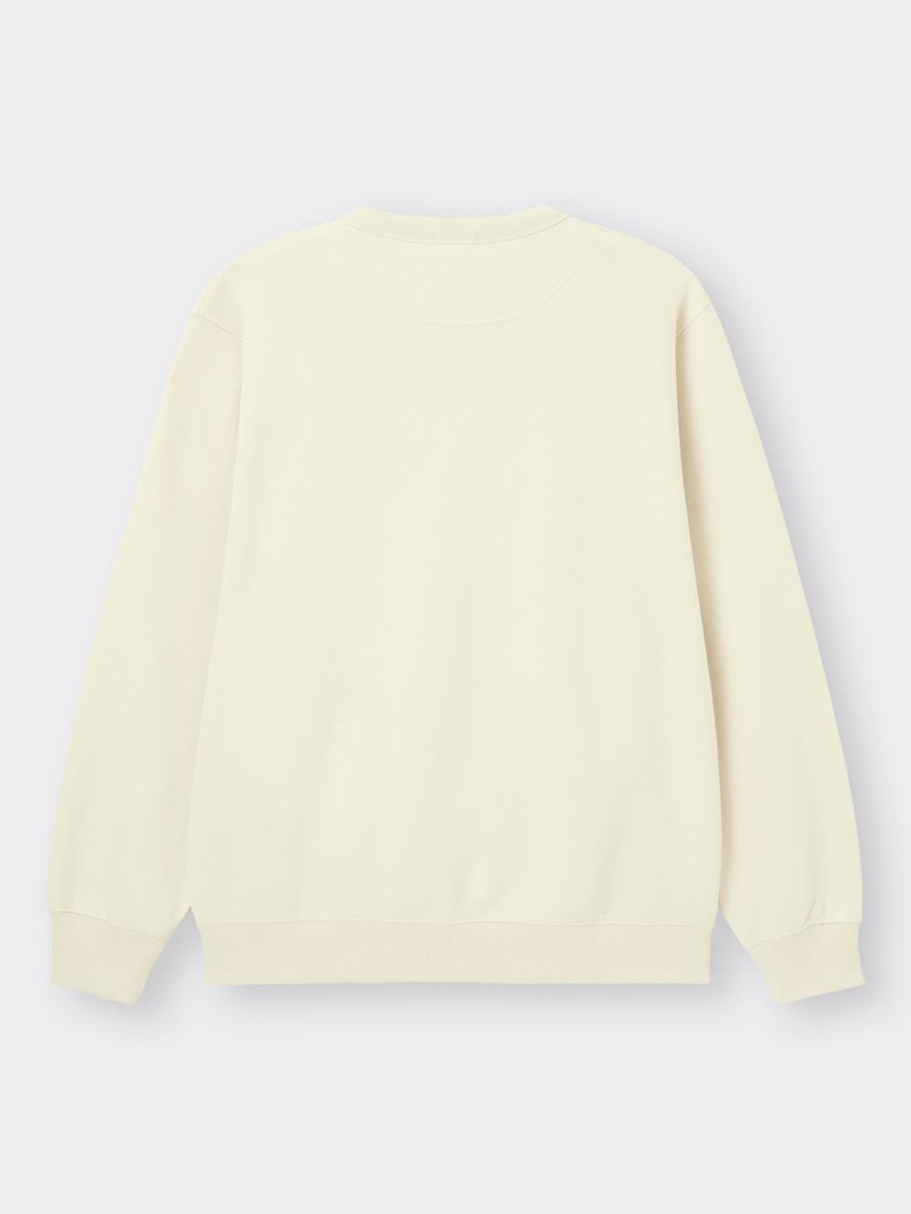 GU公式 | スウェットプルオーバー(長袖)(裏起毛)