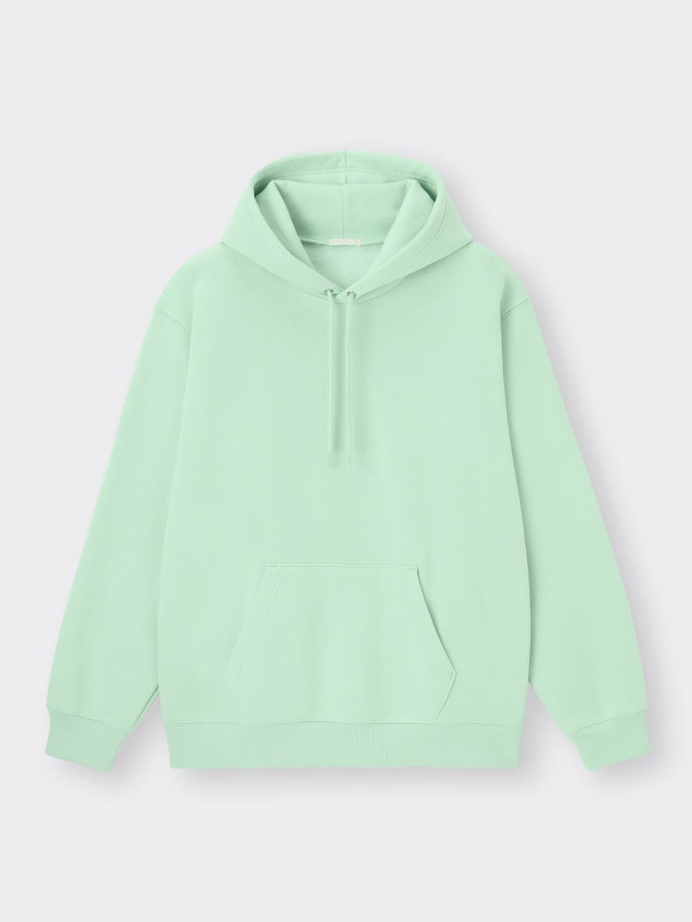 フルーツミント GU公式 | スウェットパーカ(長袖)(裏起毛)