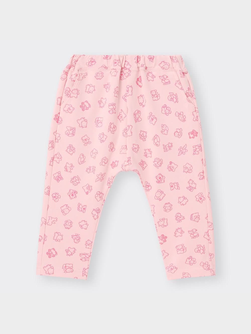 GU公式 | BABY(TODDLER)サマナルパンツ TABEKKO DOUBUTSU 2(キッズ)