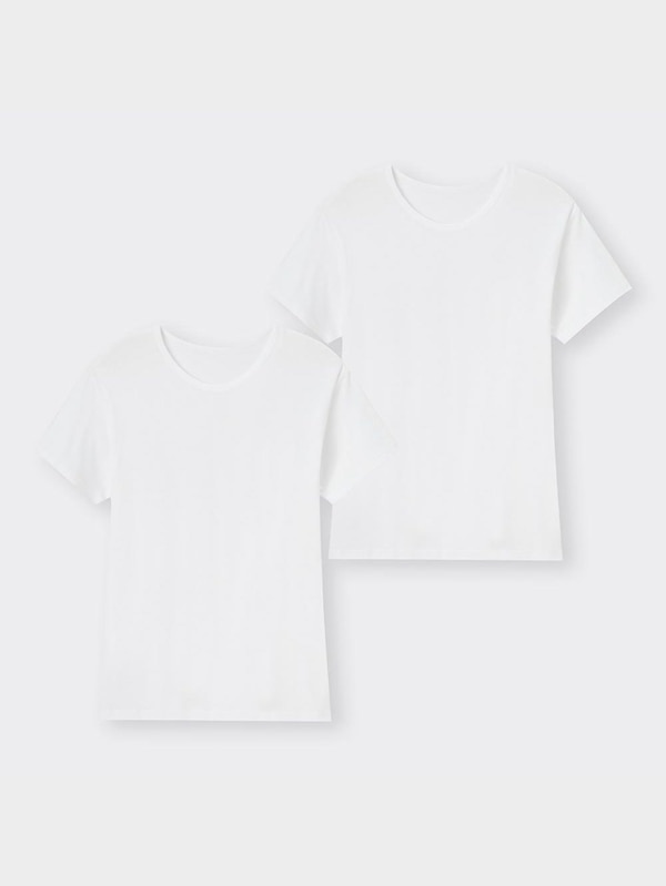 インナークルーネックT(半袖)2P