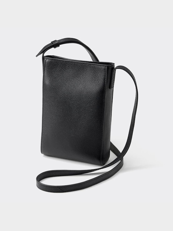 リアルレザーミニショルダーバッグ+E