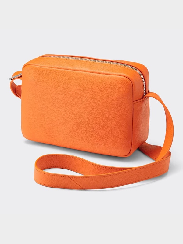 リアルレザースクエアショルダーバッグ+E