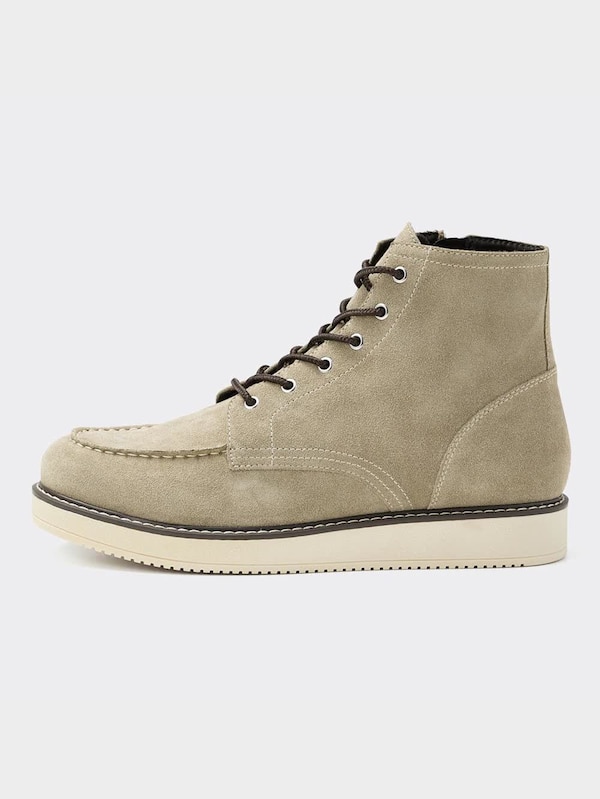 リアルレザーワークブーツ+E