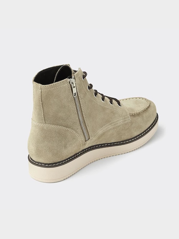 リアルレザーワークブーツ+E