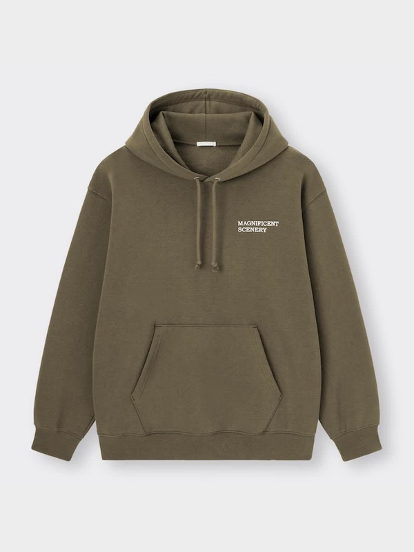 ビッグスウェットパーカ(長袖)(アニマル2)NT+E