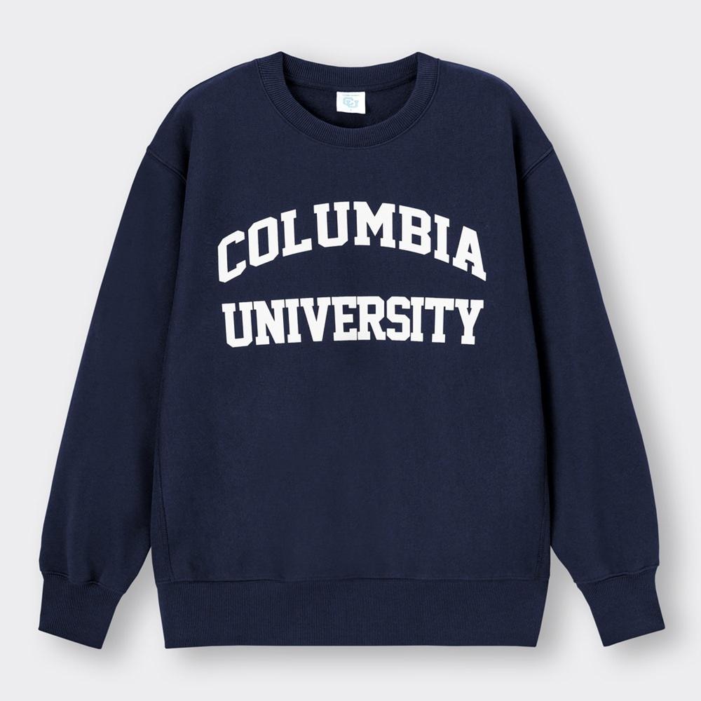 （GU）ヘビーウェイトスウェットプルオーバー(長袖) Columbia University in the City of New York 2