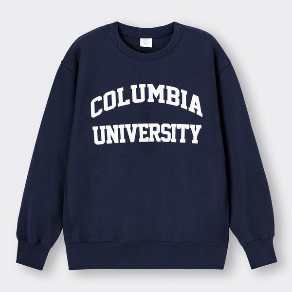 ヘビーウェイトスウェットプルオーバー(長袖) Columbia University in the City of New York 2-BLUE