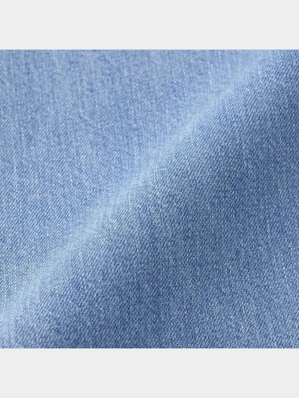 ハイライズストレートジーンズ+EC(セットアップ可能)(丈長め80.0cm)