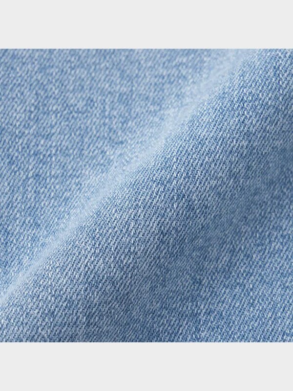 ミドルライズスリムアンクルジーンズ+E