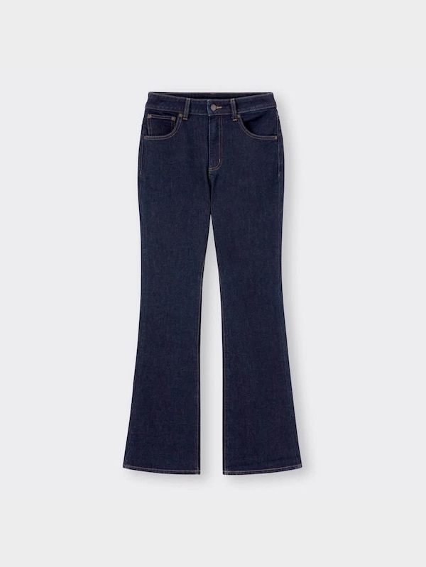 ミドルライズフレアジーンズA+EC(丈長め83.0cm)