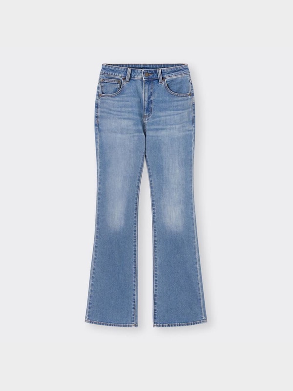 ミドルライズフレアジーンズA+EC(丈長め83.0cm)