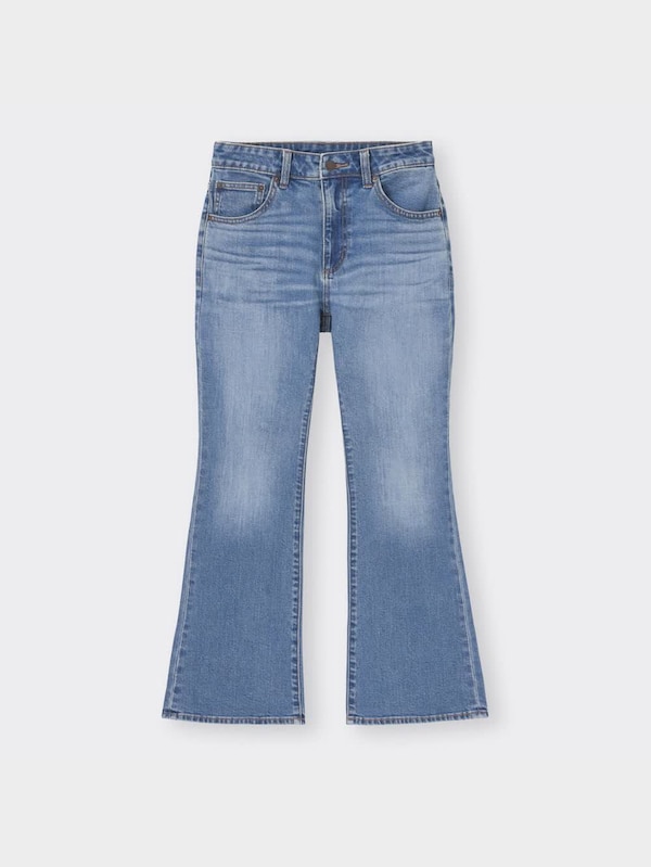 ミドルライズフレアジーンズB+EC(丈短め68.0cm)