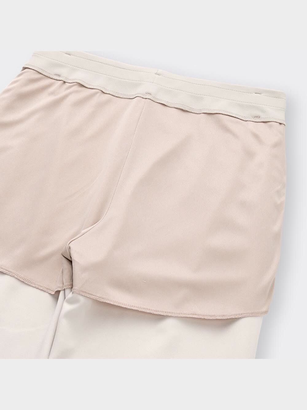 GU公式 | カットソーカラーフレアスラックス+EC(丈長め73～75cm)