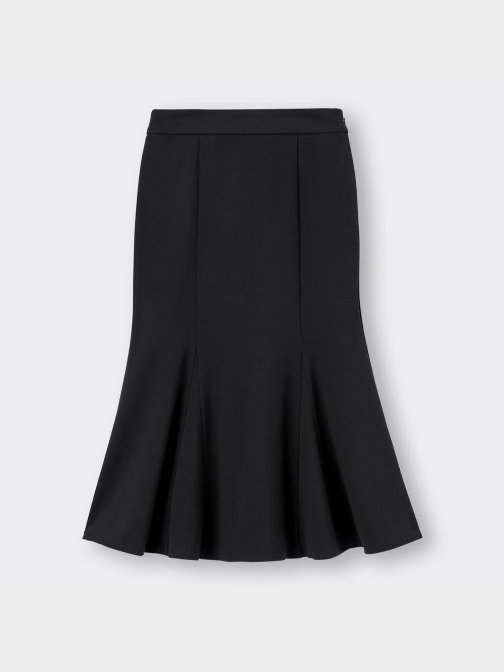 GU公式 | カットソーマーメイドミディスカート+EC(丈短め77.0～81.0cm)