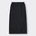 カットソーナローミディスカート(丈標準82.0～86.0cm)-BLACK