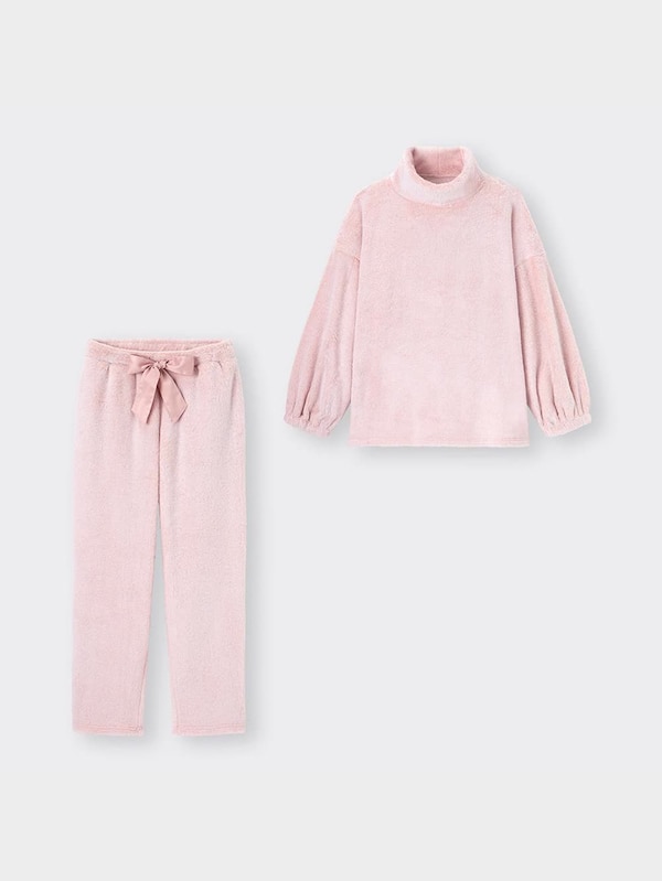 マシュマロフィールハイネックセット(長袖)ウエストリボン