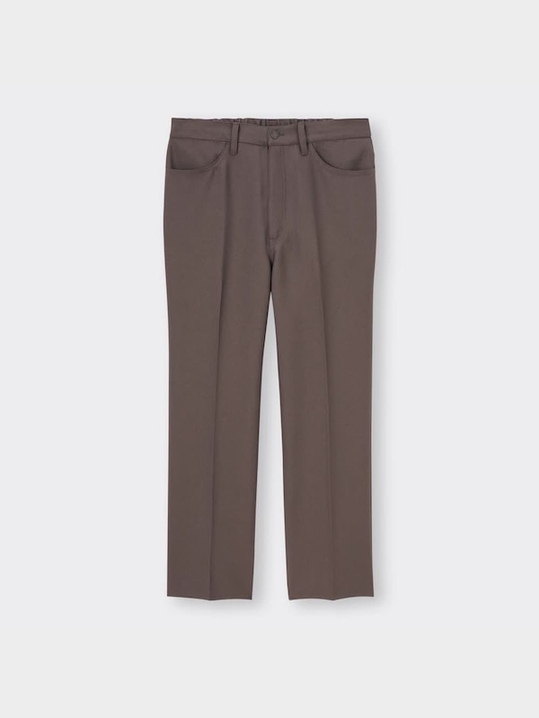 センタープレスストレートパンツ(丈標準69.0～73.0cm)(セットアップ可能)