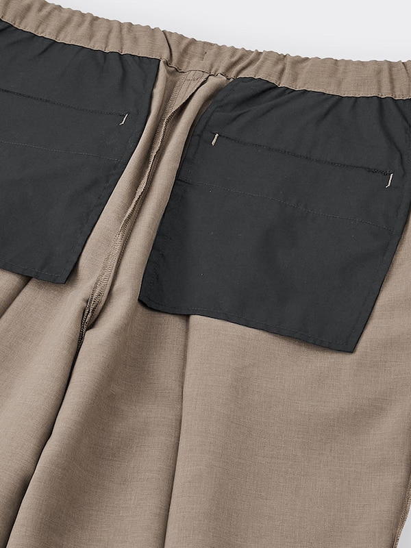 ドライワイドイージーアンクルパンツ(丈標準63.0～67.0cm)(セットアップ可能)