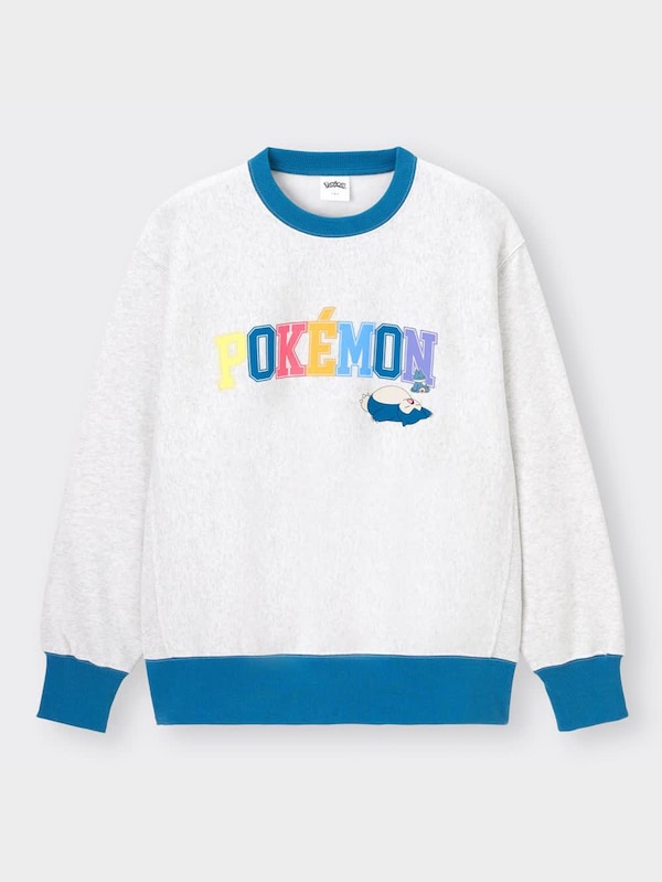 ヘビーウェイトビッグスウェットプルオーバー(長袖) Pokemon 2