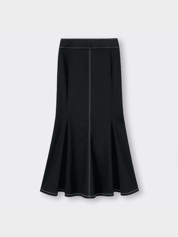 ステッチマーメイドロングスカートQB