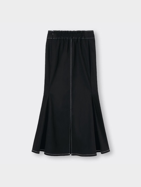 ステッチマーメイドロングスカートQB