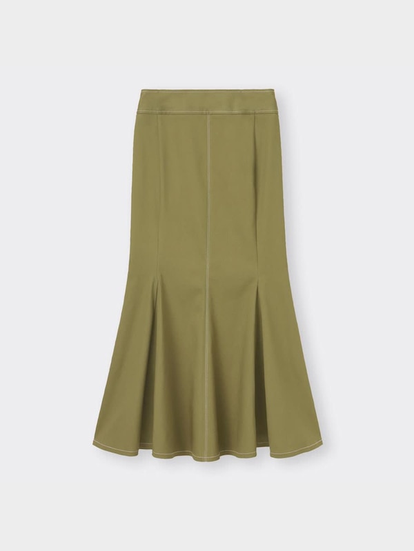 ステッチマーメイドロングスカートQB