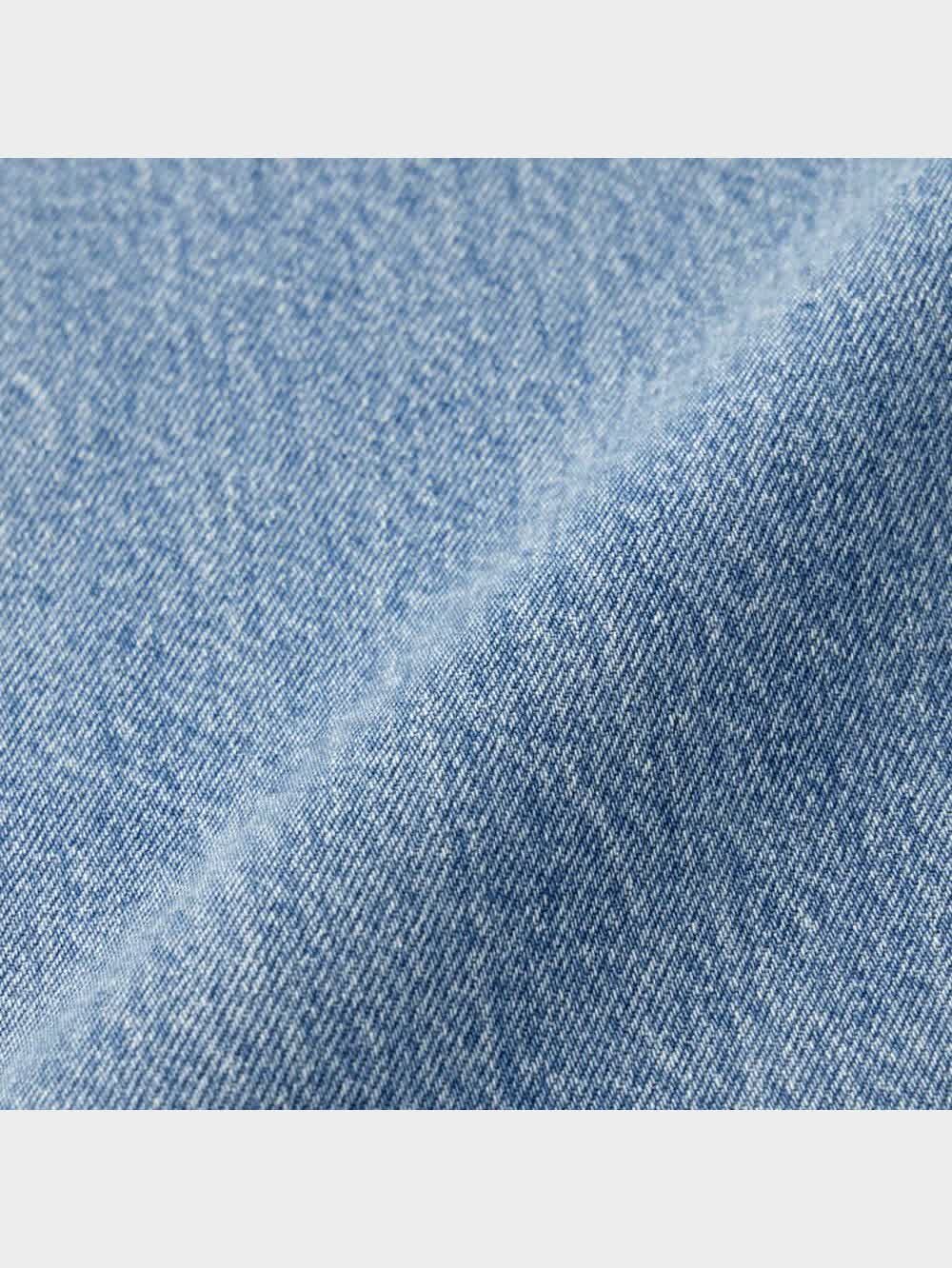 美品です。 GU バギージーンズ＋EC 丈長め ワイド ルーズストレート 加工