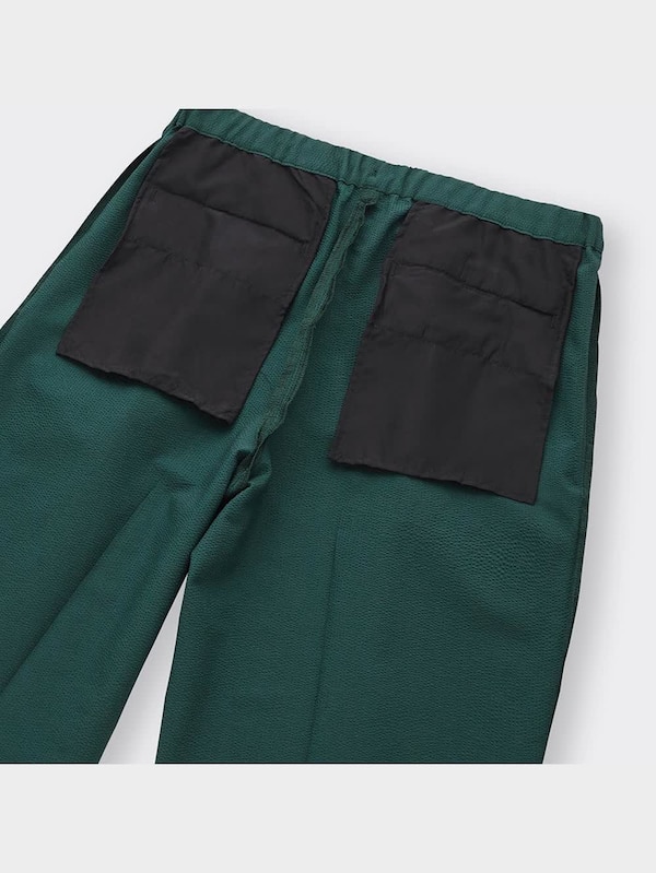 シアサッカーイージーアンクルパンツ(セットアップ可能)