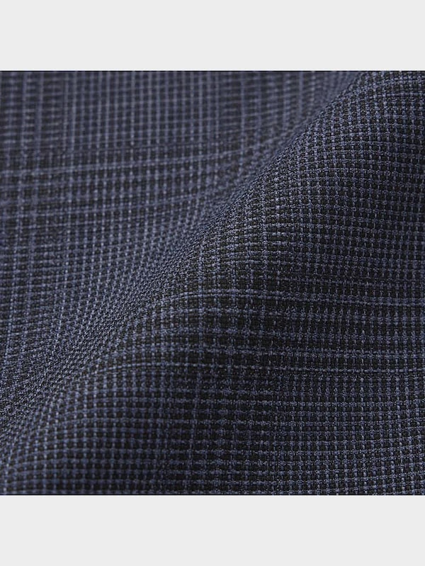 ウォッシャブルテーパードトラウザー(チェック)SW+E(セットアップ可能)