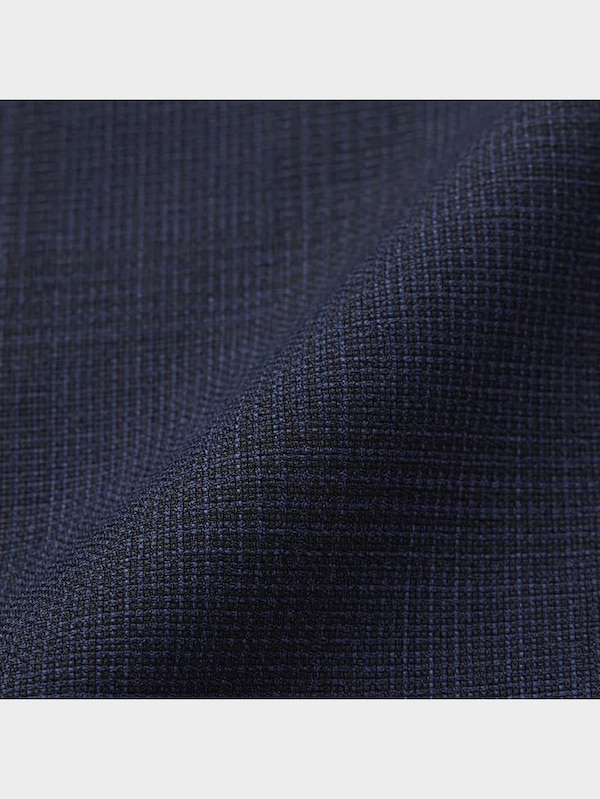 ウォッシャブルテーパードトラウザー(チェック)SW+E(セットアップ可能)