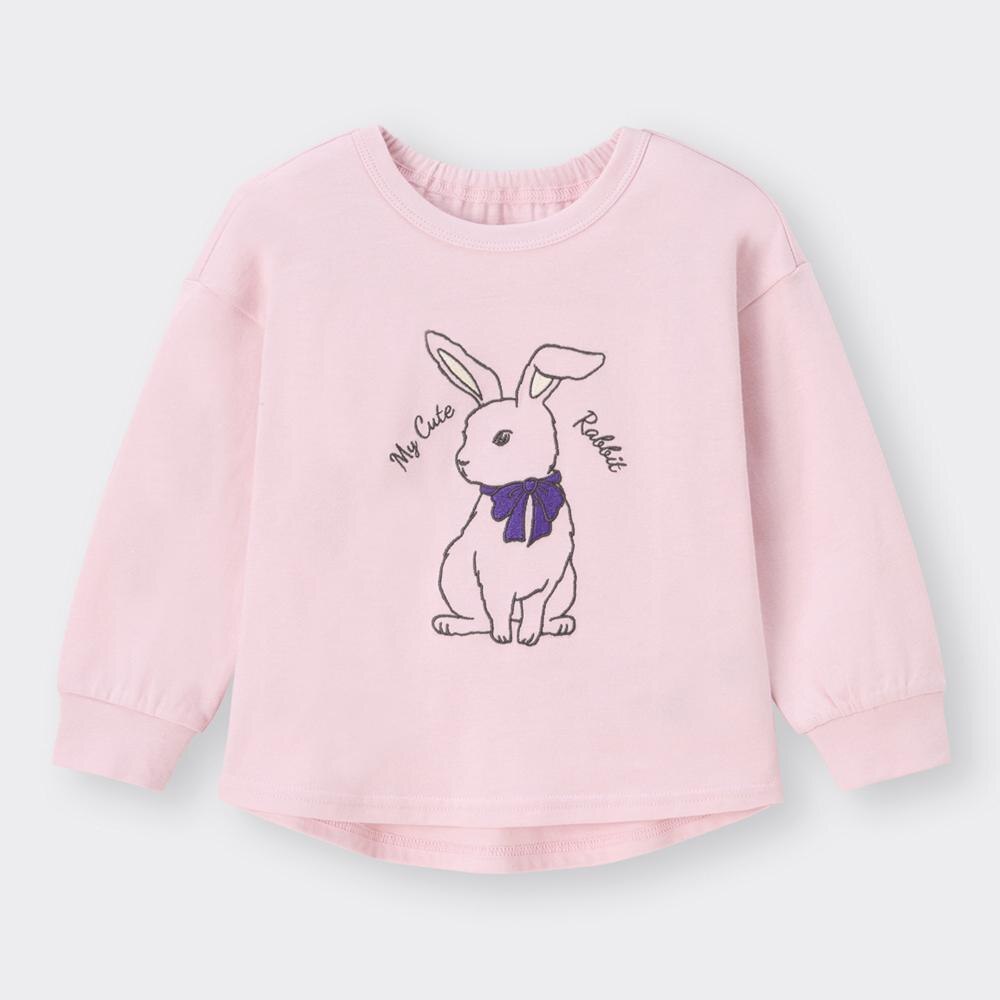 BABY(TODDLER)GIRLSカンタンT(長袖)(ラビット)