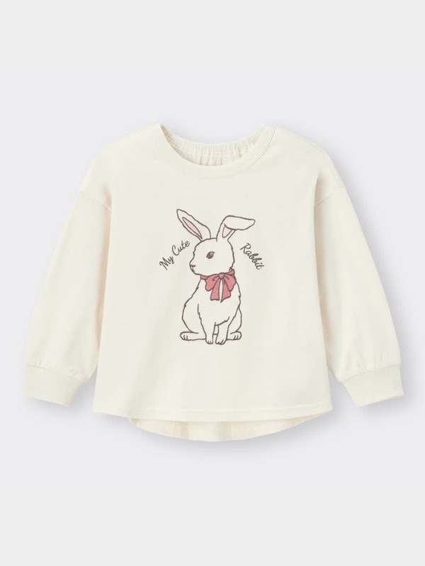 BABY(TODDLER)GIRLSカンタンT(長袖)(ラビット)