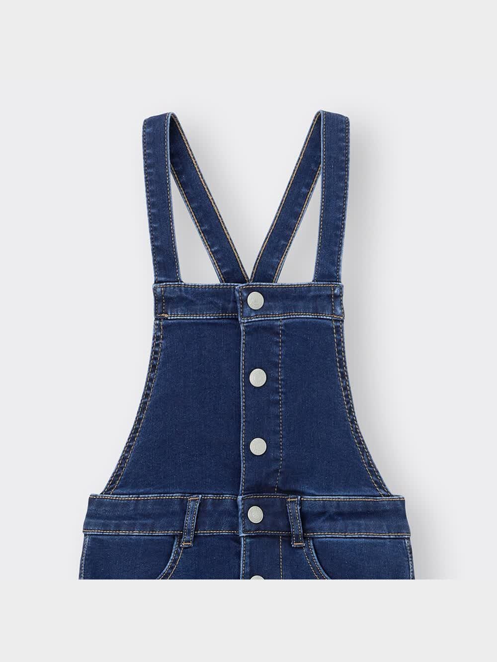 GU公式 | GIRLSスーパーストレッチデニムオーバーオール