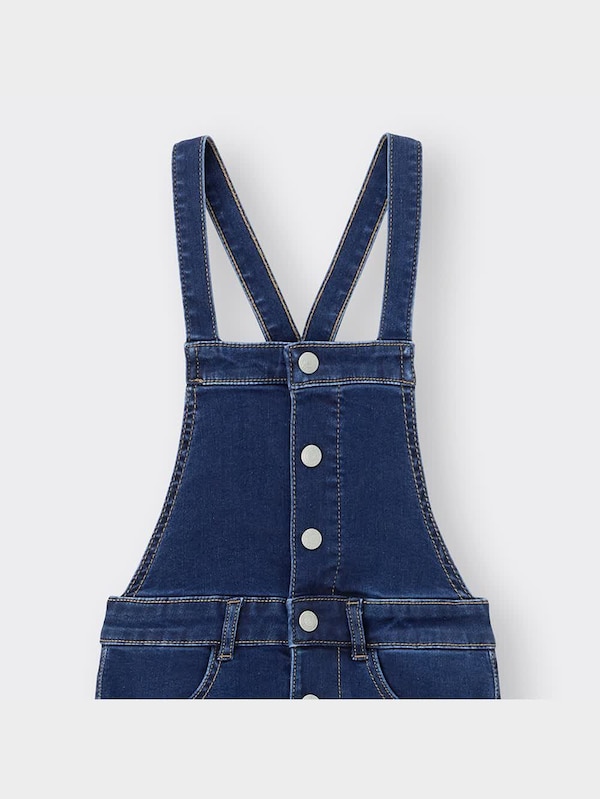 GIRLSスーパーストレッチデニムオーバーオール