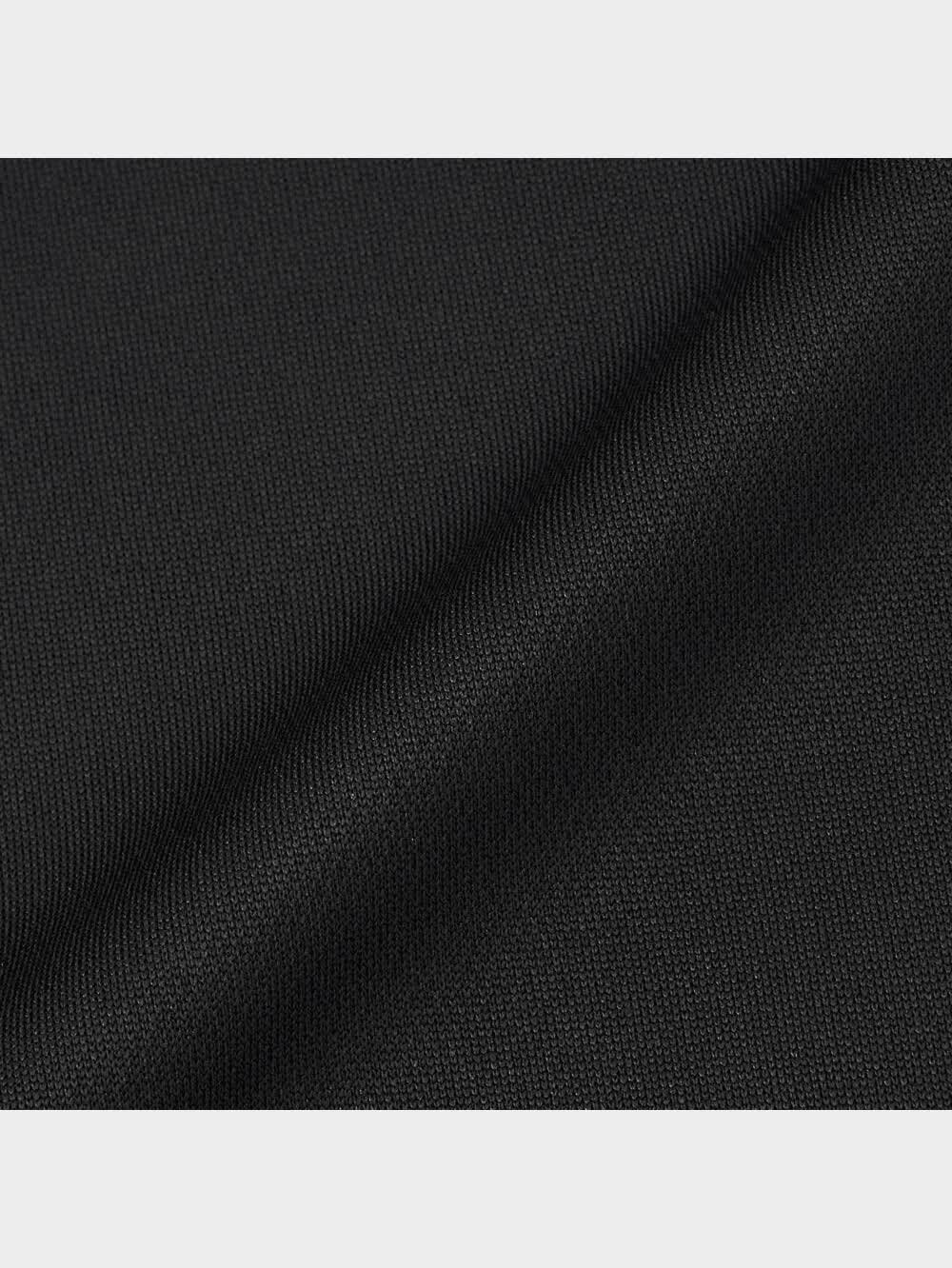 ブラック ワークパンツ S GU公式 | ストレートトラックパンツ