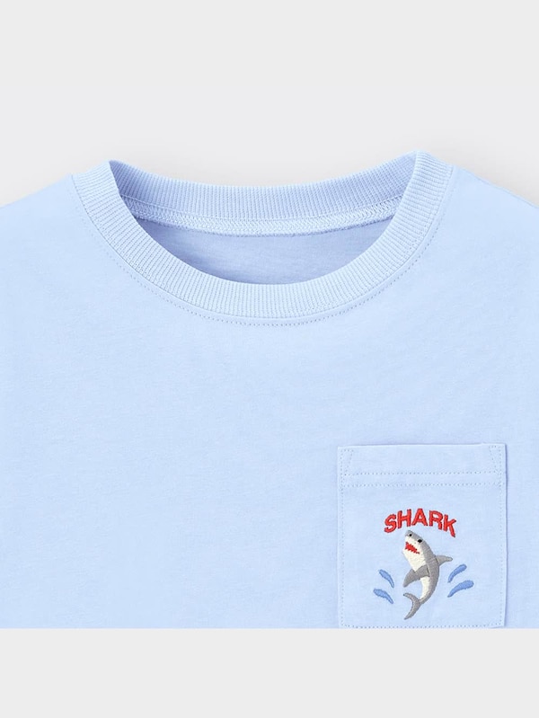 BOYSラウンジセット(半袖&ショートパンツ)(シャーク)