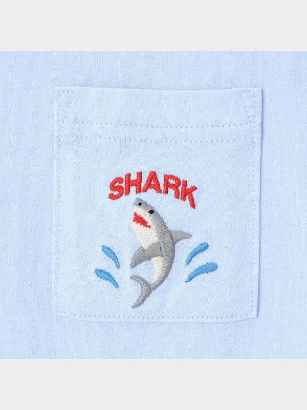 BOYSラウンジセット(半袖&ショートパンツ)(シャーク)