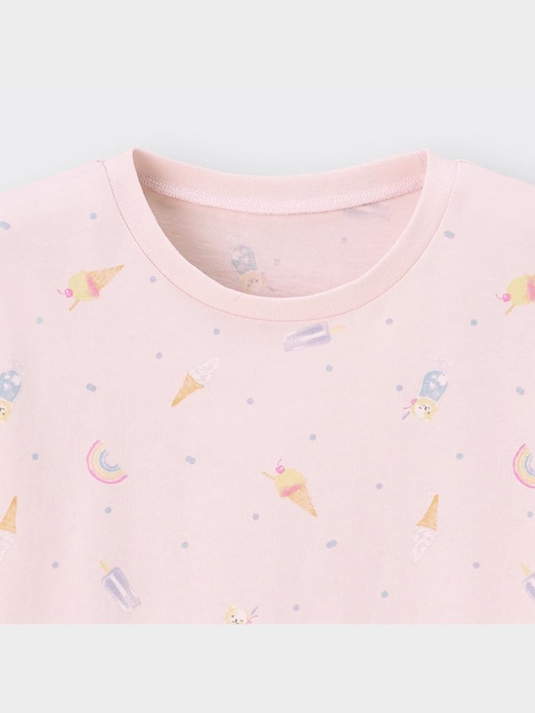 GIRLSラウンジセット(半袖&ショートパンツ)(スイーツ)