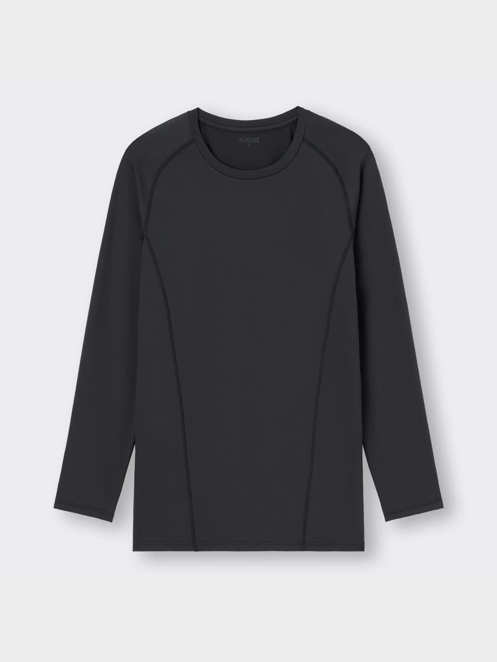 スーパーヒーローページ GU公式 | アクションサポートインナーT(9分袖)GA+E(セットアップ可能)