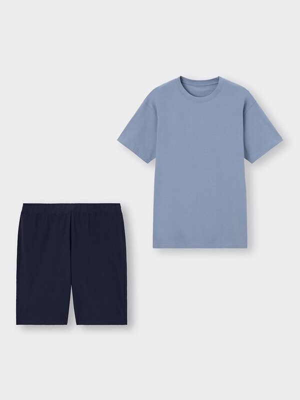 カラーラウンジセット(半袖&ショートパンツ)