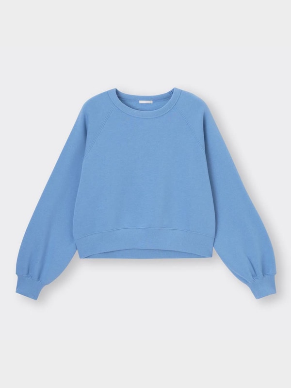 クロップドスウェットプルオーバー(長袖)