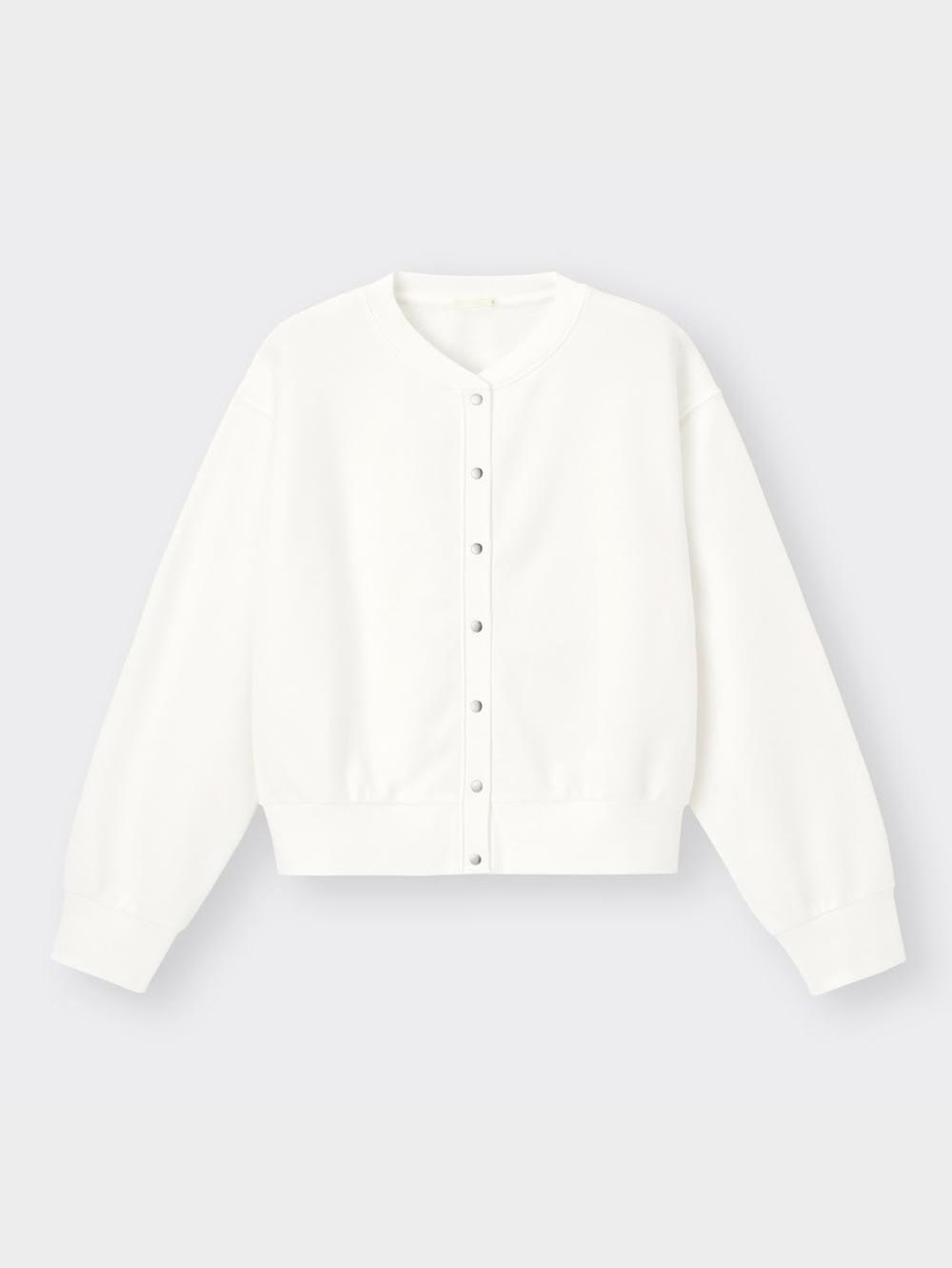 [定休日以外毎日出荷中] GU公式 | スウェットカーディガン(長袖) トップス