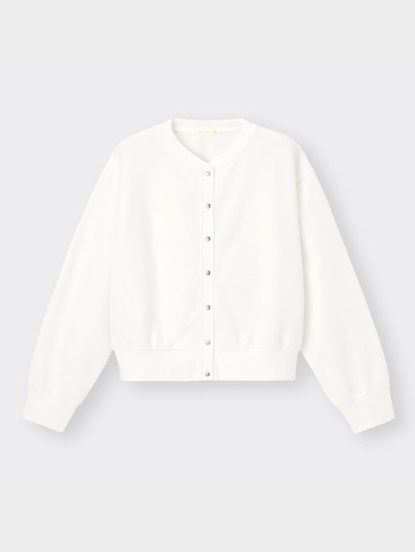 スウェットカーディガン(長袖)